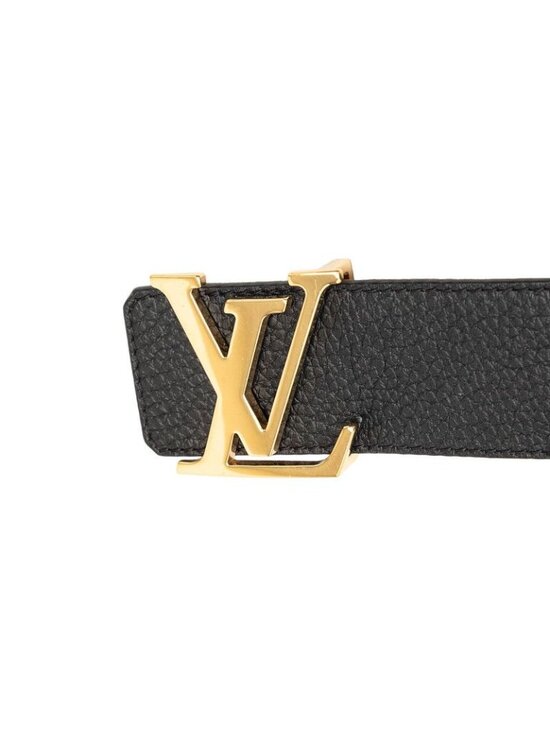 Louis Vuitton Belt LV Initial 40 mm Reversible 95 38 Black Brown Taurillon main image 6